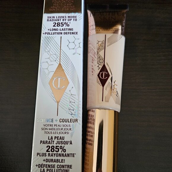 Charlotte Tilbury BEAUTIFUL SKIN FOUNDATION in 1 Neutral (NIB) - Picture 7 of 7